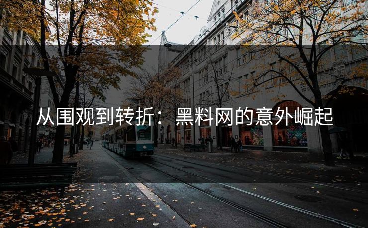 从围观到转折:黑料网的意外崛起 第1张 从围观到转折:黑料网的意外崛起 第1张